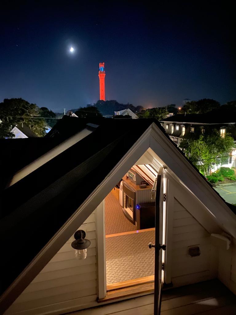 Enjoy the Pilgrim Monument from atop our Provincetown Inn.